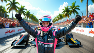 Le jeune prodige de la Formule 1, Andrea Kimi Antonelli, a marqué les esprits lors des qualifications pour la course sprint du Grand Prix de Miami en décrochant sa toute première pole position. À seulement 18 ans, l&rsquo;Italien a surclassé [&hellip;]