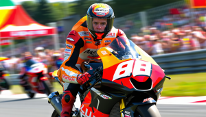 Ce samedi, le cadre pittoresque du Balaton Park a vu naître une nouvelle démonstration de force lors du Sprint du Grand Prix de Hongrie, où Marc Marquez, pilote vedette de Ducati, a fait sensation en remportant sa treizième victoire de [&hellip;]