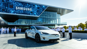 Dans un tournant inattendu qui pourrait redéfinir le paysage technologique des véhicules, Tesla et Samsung ont annoncé un accord historique d’une valeur de 16,5 milliards de dollars. Cet accord a pour objectif de développer et de fournir des puces électroniques [&hellip;]