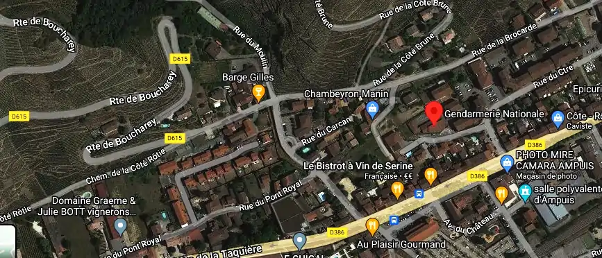 Gendarmerie – Brigade d&rsquo;Ampuis à Ampuis