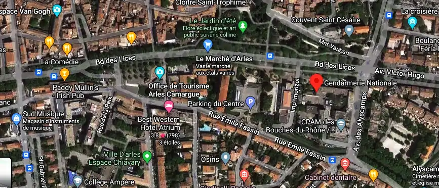 Gendarmerie – Brigade d&rsquo;Arles à Arles