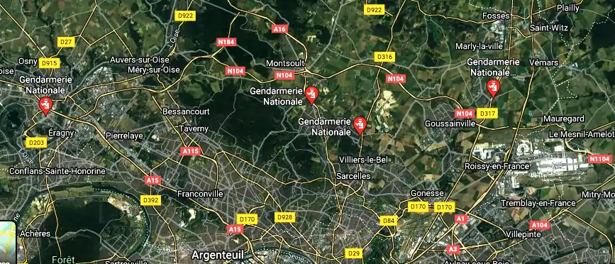 Gendarmerie – Brigade d&rsquo;Ennery à Ennery