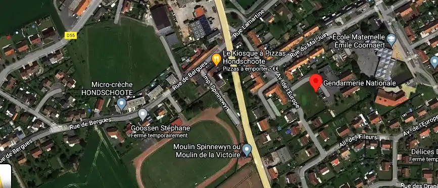 Gendarmerie – Brigade d&rsquo;Hondschoote à Hondschoote