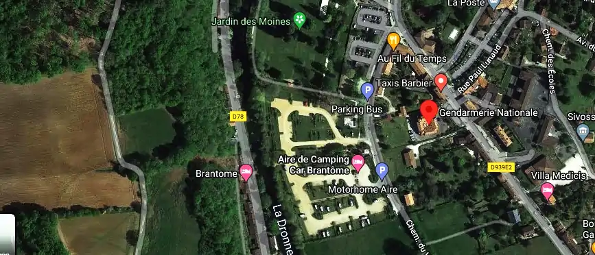Fourriere à Brantômeen Perigord