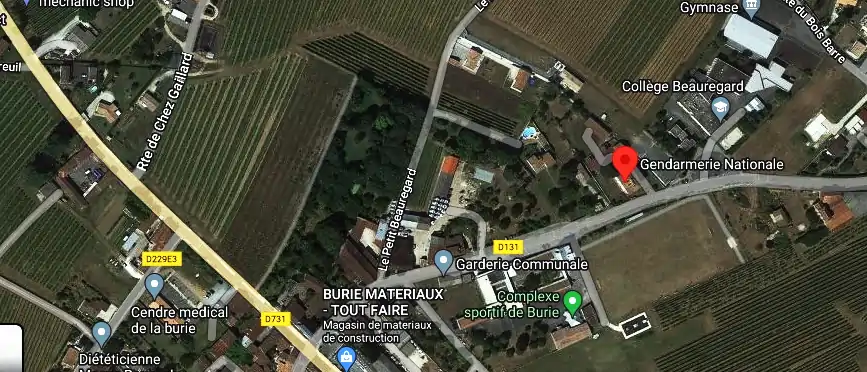 Fourriere à Burie