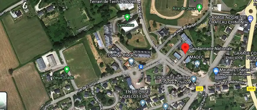 Gendarmerie – Brigade de Château-Chinon-Ville à Château-Chinon(Ville)