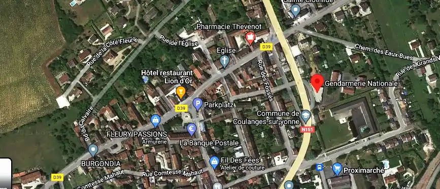 Fourriere à Coulanges-sur-Yonne
