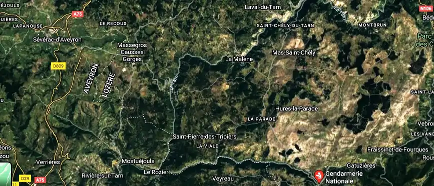 Gendarmerie – Brigade de Gorges-du-Tarn-Causses à Gorges du Tarn Causses