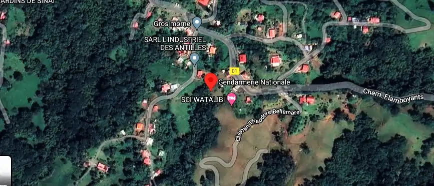 Gendarmerie – Brigade de Gros-Morne à Le Bourg, Gros-Morne 97213, Martinique