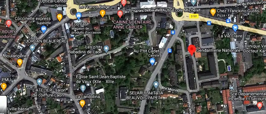 Gendarmerie – Brigade de Laon à Laon