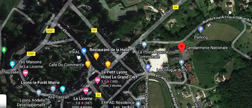Gendarmerie – Brigade de Lyons-la-Forêt à Lyons-la-Forêt