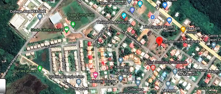 Fourriere à rue Georges Guéril, Tonate-Macouria 97355, Guyane française