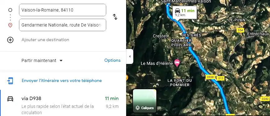 Gendarmerie – Brigade de Malaucène à Malaucène