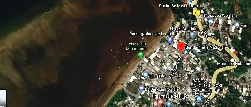 Fourriere à place De La Gendarmerie, Mtsamboro 97630, Mayotte