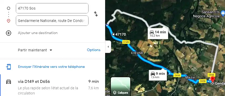 Fourriere à Mezin