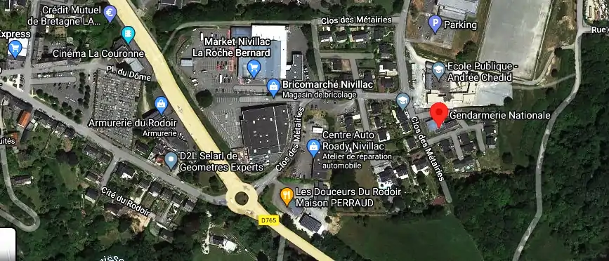 Gendarmerie – Brigade de Nivillac à Nivillac