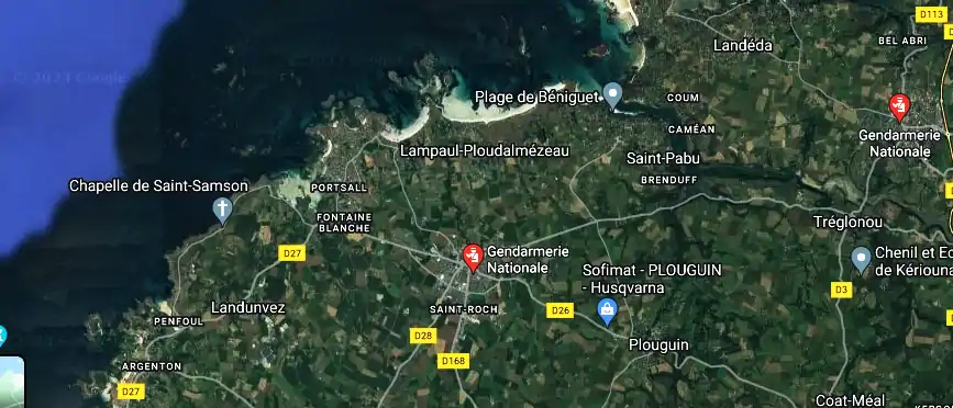 Gendarmerie – Brigade de Ploudalmézeau à Ploudalmézeau