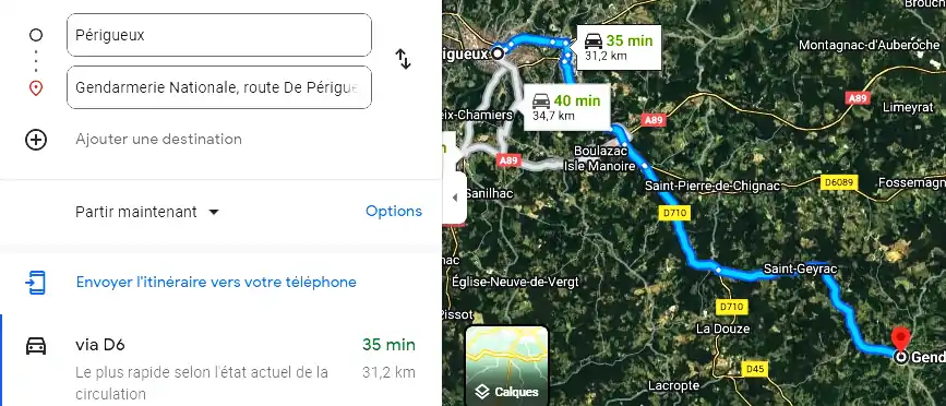 Gendarmerie – Brigade de Rouffignac-Saint-Cernin-de-Reilhac à Rouffignac-Saint-Cernin-de-Reilhac