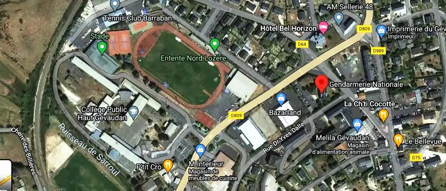 Gendarmerie – Brigade de Saint-Chély-d&rsquo;Apcher à Saint-Chély-d'Apcher
