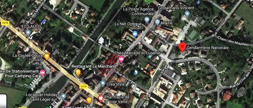Gendarmerie – Brigade de Saint-Léger-sur-Dheune à Saint-Léger-sur-Dheune