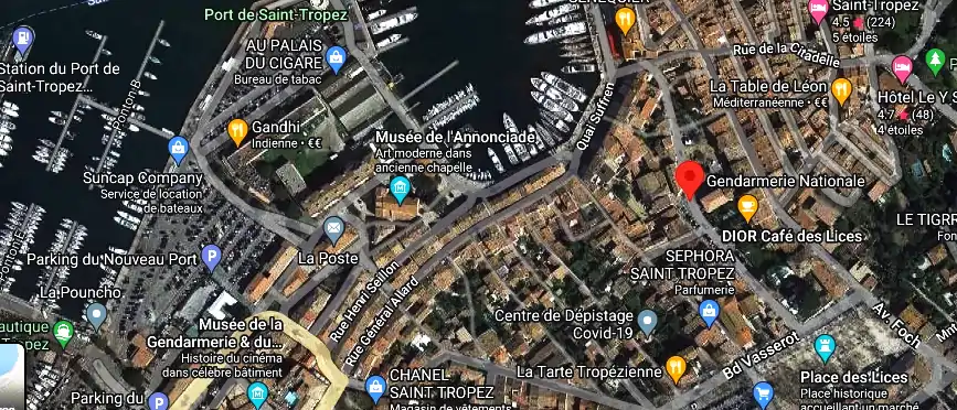 Fourriere à Saint-Tropez