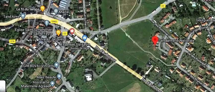 Gendarmerie – Brigade de Sainte-Feyre à Sainte-Feyre