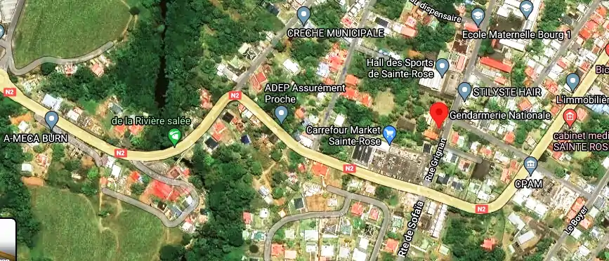 Gendarmerie – Brigade de Sainte-Rose à Rue Grignan, Sainte-Rose 97115, Guadeloupe