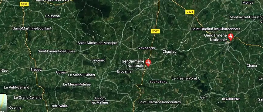 Gendarmerie – Brigade de Sourdeval à Sourdeval
