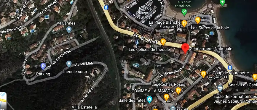 Fourriere à Théoule-sur-Mer