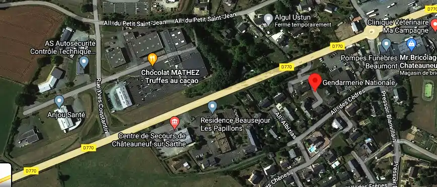 Gendarmerie – Brigade des Hauts-d&rsquo;Anjou à Les Hauts-d'Anjou