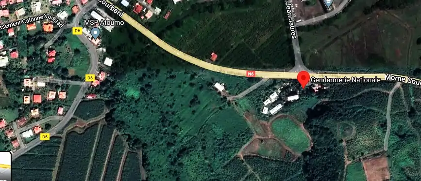 Gendarmerie – Brigade du François à Croix-Mission, Le François 97240, Martinique