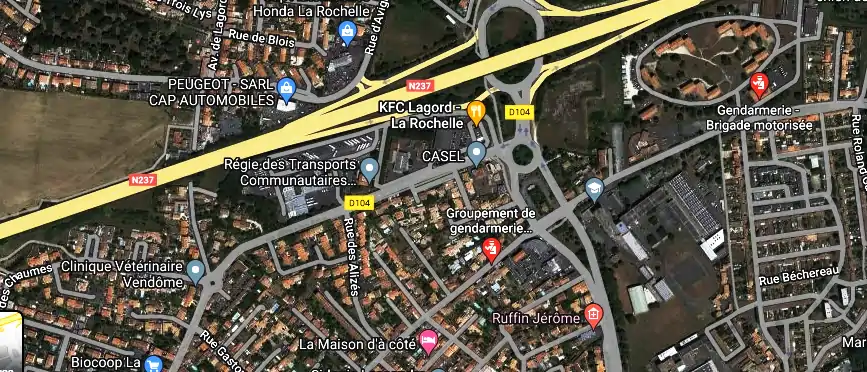 Gendarmerie – Brigade motorisée de La-Rochelle à Lagord