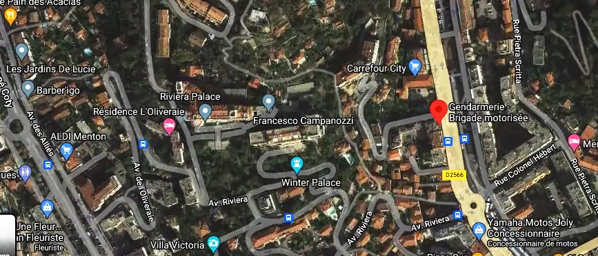 Fourriere à Menton