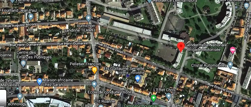 Gendarmerie – Brigade motorisée de Roanne à Roanne