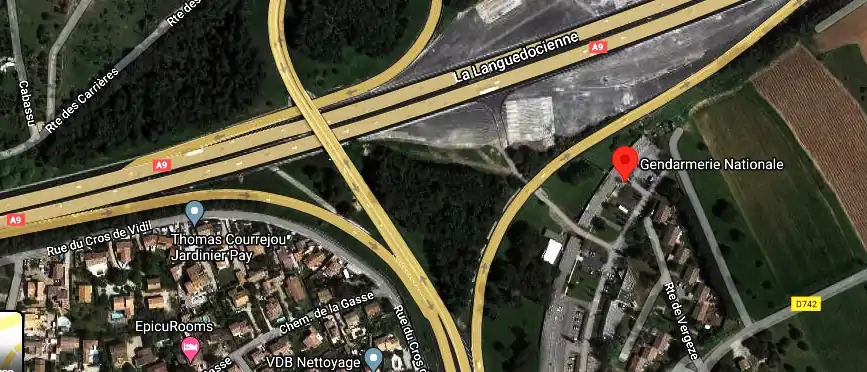 Gendarmerie – Peloton d&rsquo;autoroute de Grand-Gallargues à Gallargues-le-Montueux
