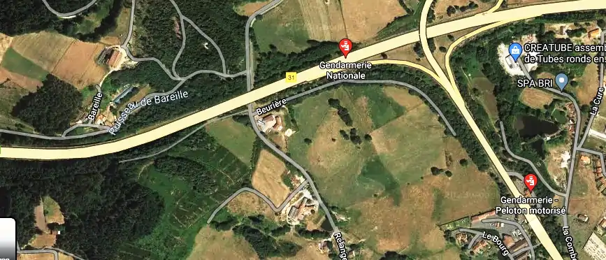 Gendarmerie – Peloton motorisé de Noirétable à Les Salles