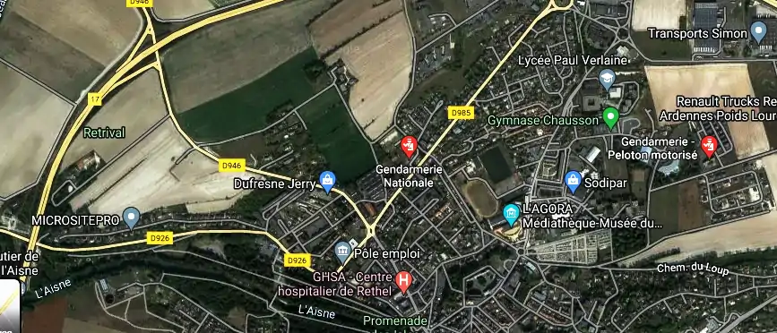 Gendarmerie – Peloton motorisé de Rethel à Rethel