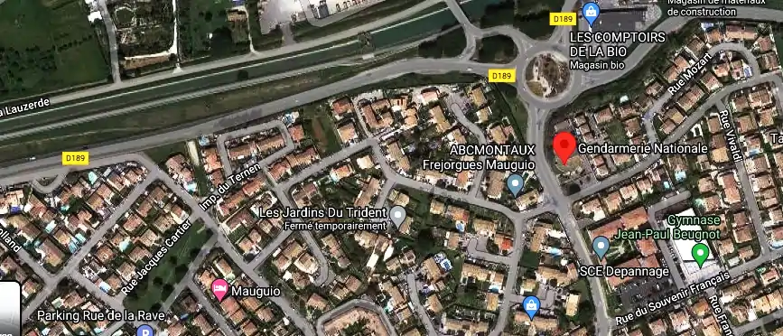 Gendarmerie – Poste provisoire de Carnon à Mauguio