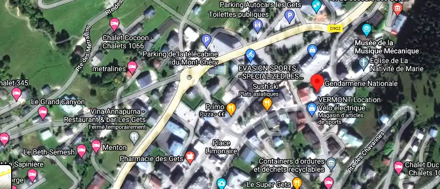 Fourriere à Les Gets