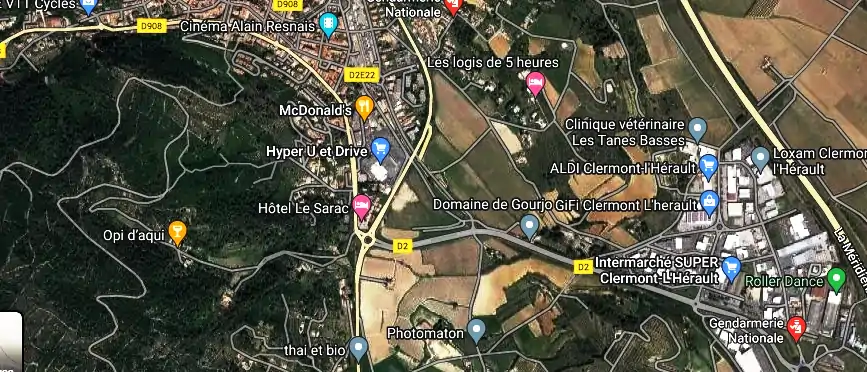 Gendarmerie – Poste provisoire du Salagou à Clermont-l'Hérault
